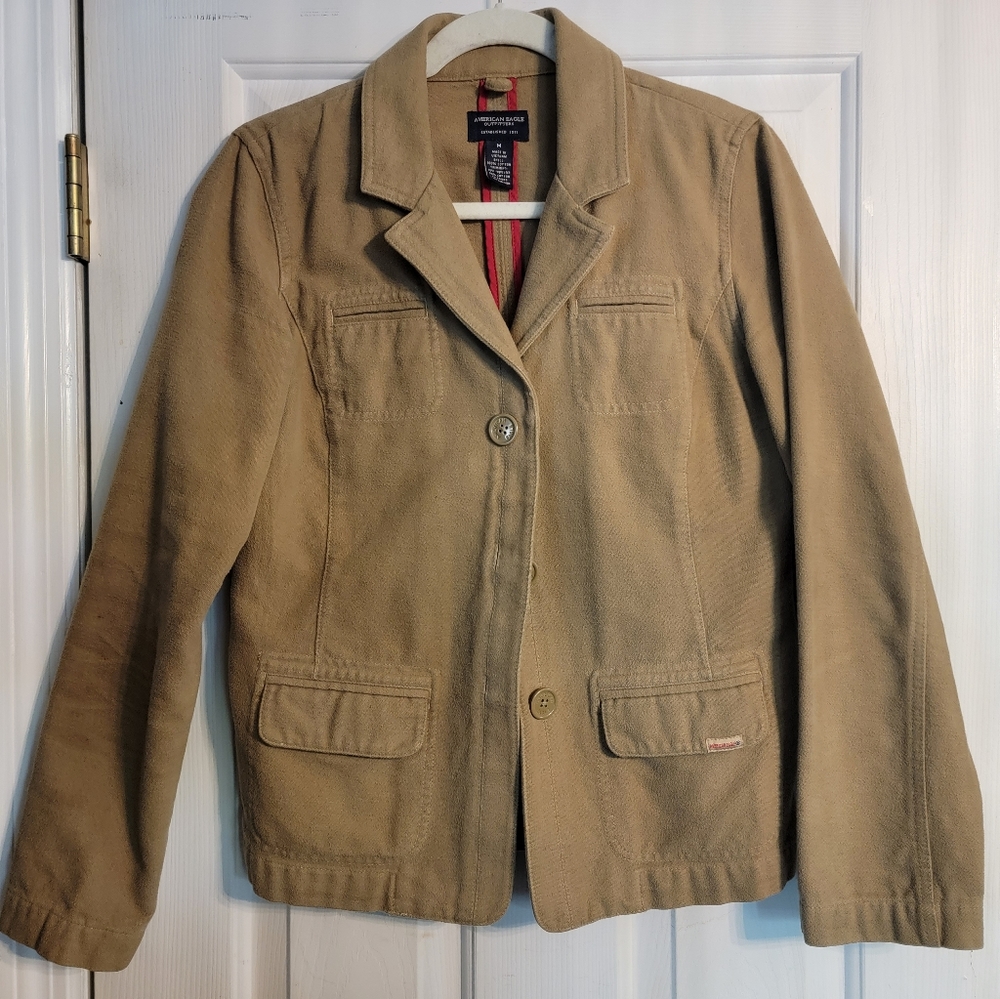 American Eagle Camel Blazer